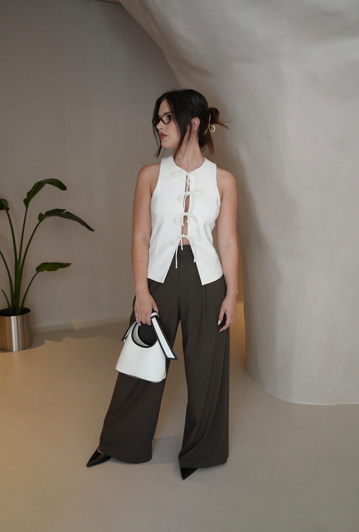 The Mini Knot Bag (Pré-venda preta)