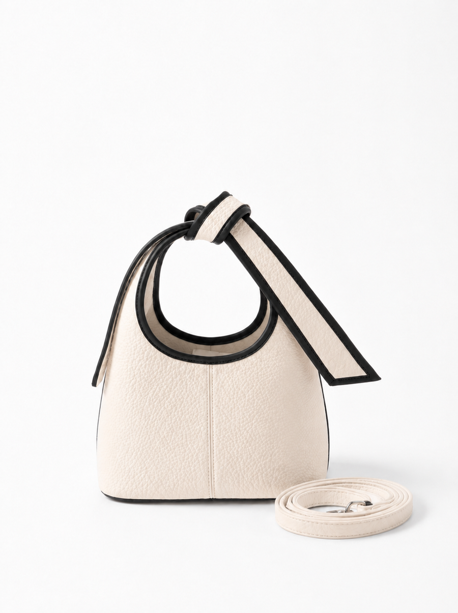 The mini Knot bag - beige